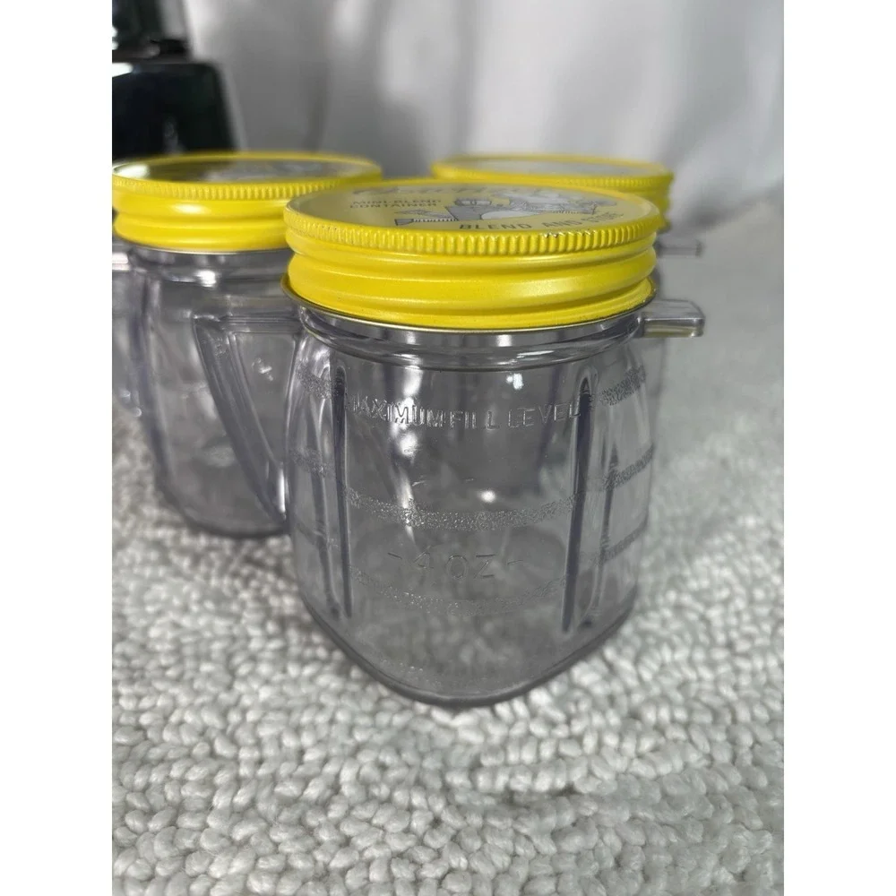 VTG Oster Galaxie Pulse-Matic 16 Blender, 3 Mini-Blend Containers TESTED WORKS